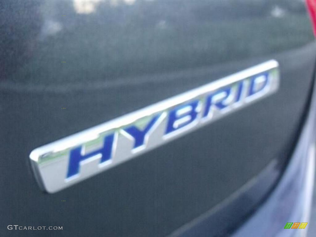 2008 Civic Hybrid Sedan - Magnetic Pearl / Blue photo #26