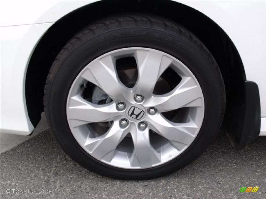 2007 Accord EX V6 Coupe - Taffeta White / Ivory photo #9