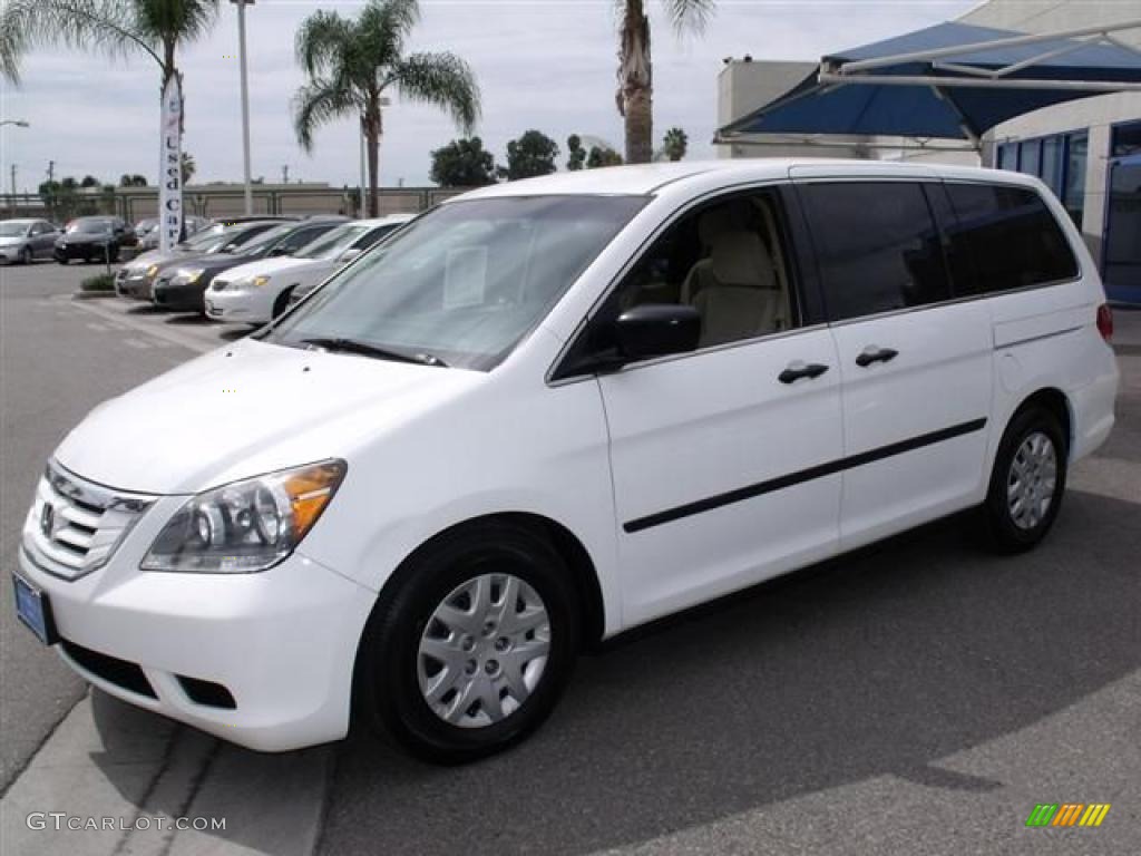 2008 Odyssey LX - Taffeta White / Ivory photo #3