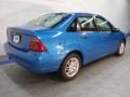 2007 Aqua Blue Metallic Ford Focus ZX4 SE Sedan  photo #4