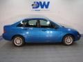 2007 Aqua Blue Metallic Ford Focus ZX4 SE Sedan  photo #6