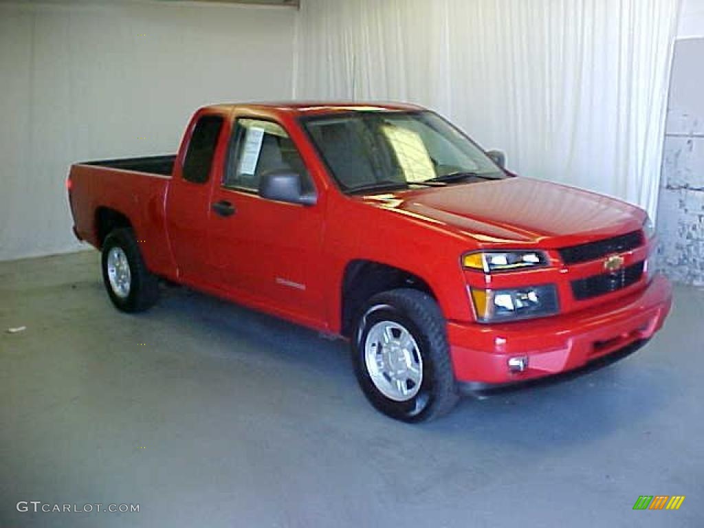 Victory Red Chevrolet Colorado