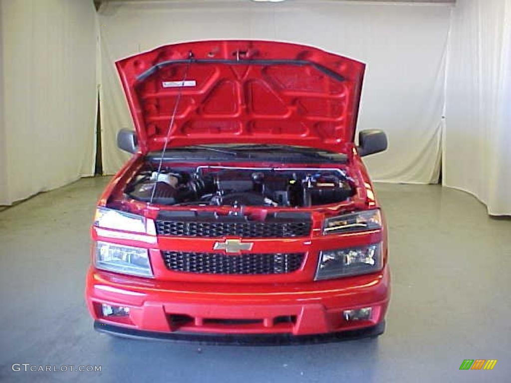 2005 Colorado Extended Cab - Victory Red / Sandstone photo #4