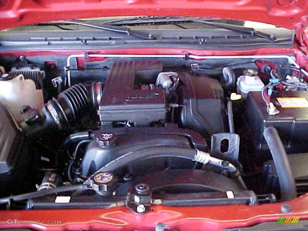 2005 Colorado Extended Cab - Victory Red / Sandstone photo #5