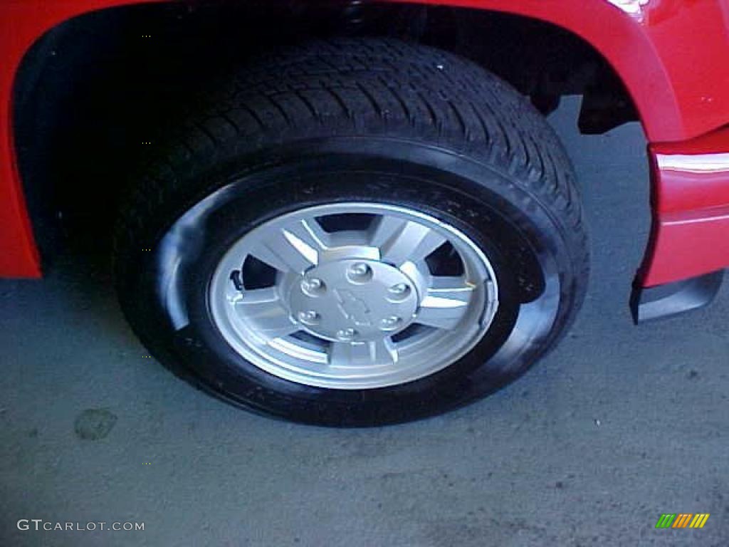 2005 Colorado Extended Cab - Victory Red / Sandstone photo #6