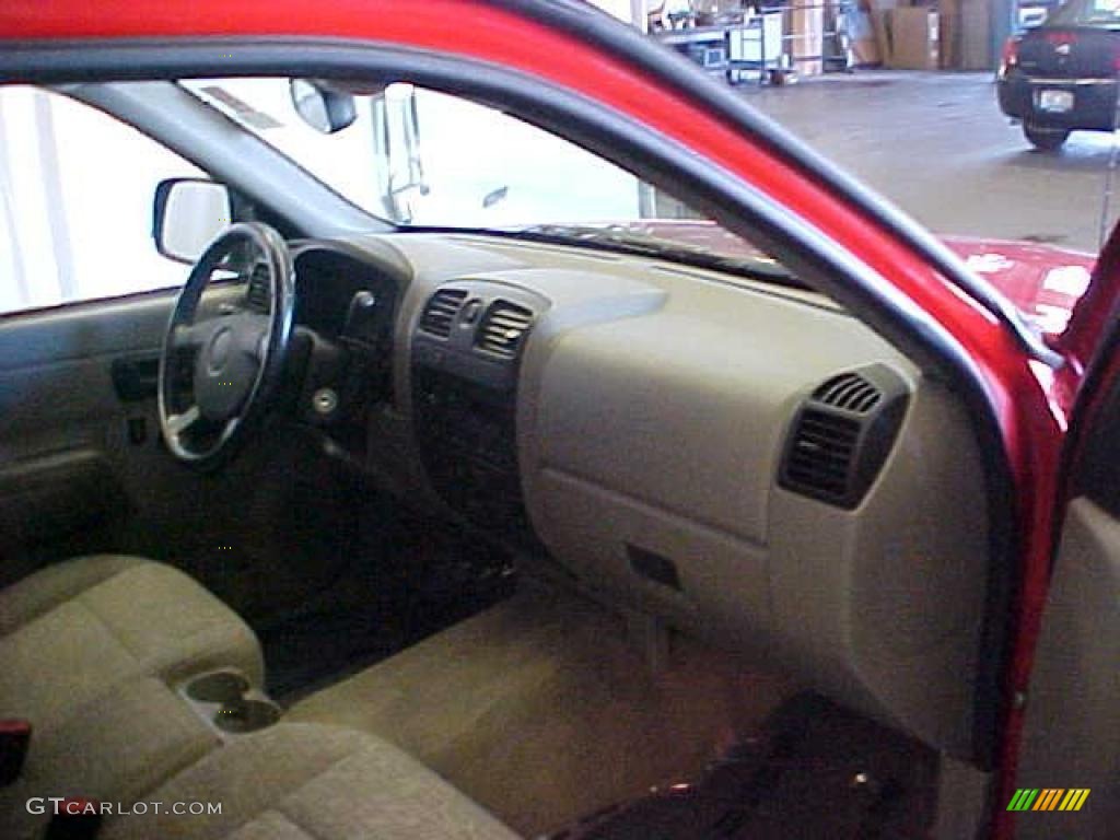 2005 Colorado Extended Cab - Victory Red / Sandstone photo #8