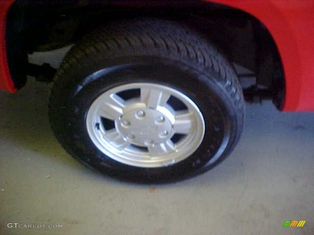 2005 Colorado Extended Cab - Victory Red / Sandstone photo #11