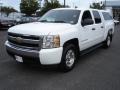 2008 Summit White Chevrolet Silverado 1500 LT Crew Cab 4x4  photo #1