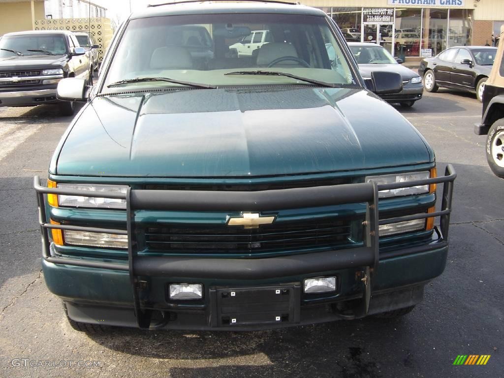 2000 Emerald Green Metallic Chevrolet Tahoe Z71 4x4 3732058 Photo 2