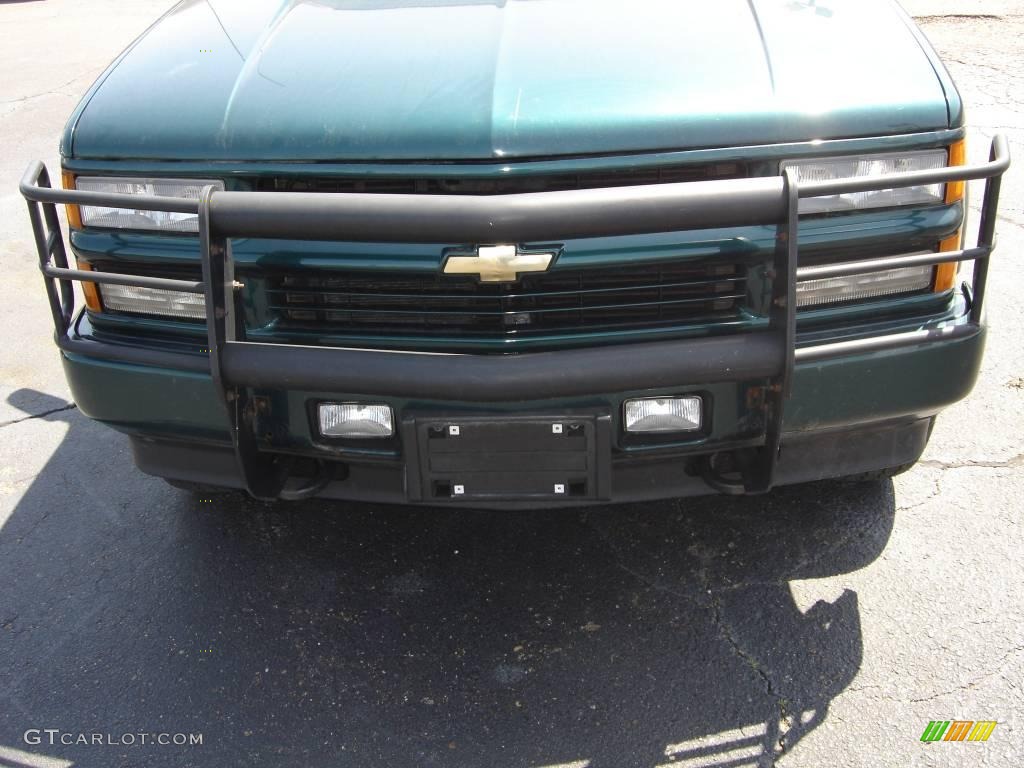 2000 Tahoe Z71 4x4 - Emerald Green Metallic / Medium Oak photo #7