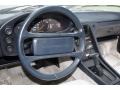 1988 Porsche 928 Linen Interior Steering Wheel Photo