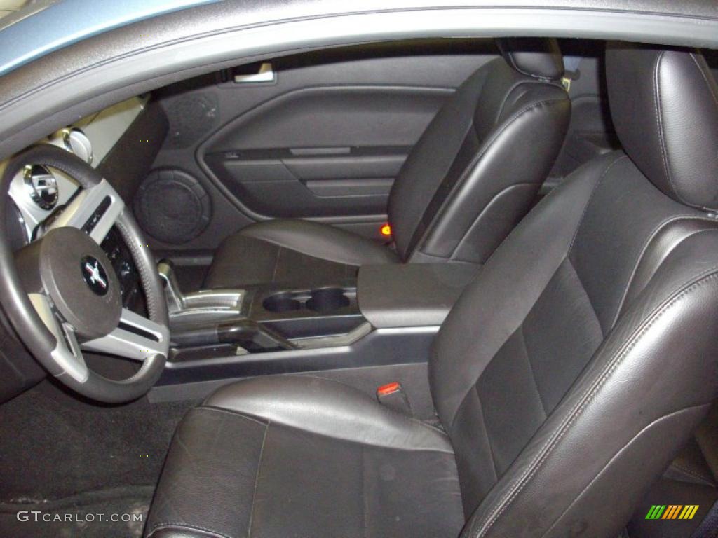 2006 Mustang V6 Premium Coupe - Windveil Blue Metallic / Dark Charcoal photo #5