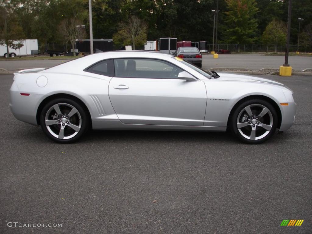 2010 Camaro LT/RS Coupe - Silver Ice Metallic / Black photo #7