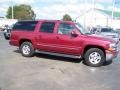 2004 Sport Red Metallic Chevrolet Suburban 1500 LT 4x4  photo #7