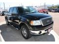 2006 Black Ford F150 Lariat SuperCrew 4x4  photo #3