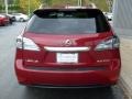 2010 Matador Red Mica Lexus RX 350 AWD  photo #4