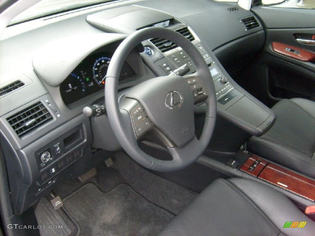 2010 HS 250h Hybrid Premium - Obsidian Black / Black photo #10