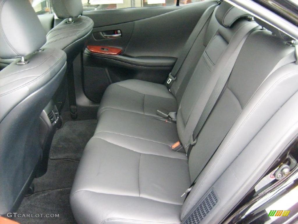 2010 HS 250h Hybrid Premium - Obsidian Black / Black photo #12