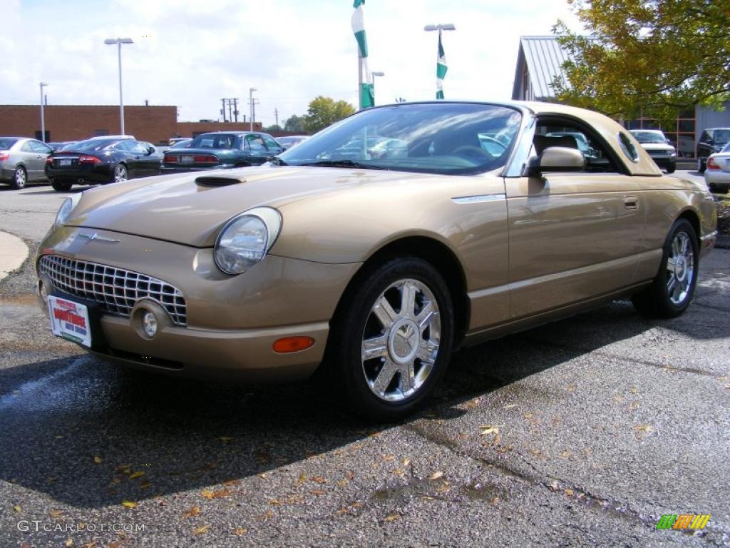 2005 Thunderbird Premium Roadster - Bronze Metallic / Black Ink/Light Sand photo #1