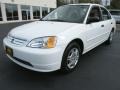 2001 Taffeta White Honda Civic LX Sedan  photo #3