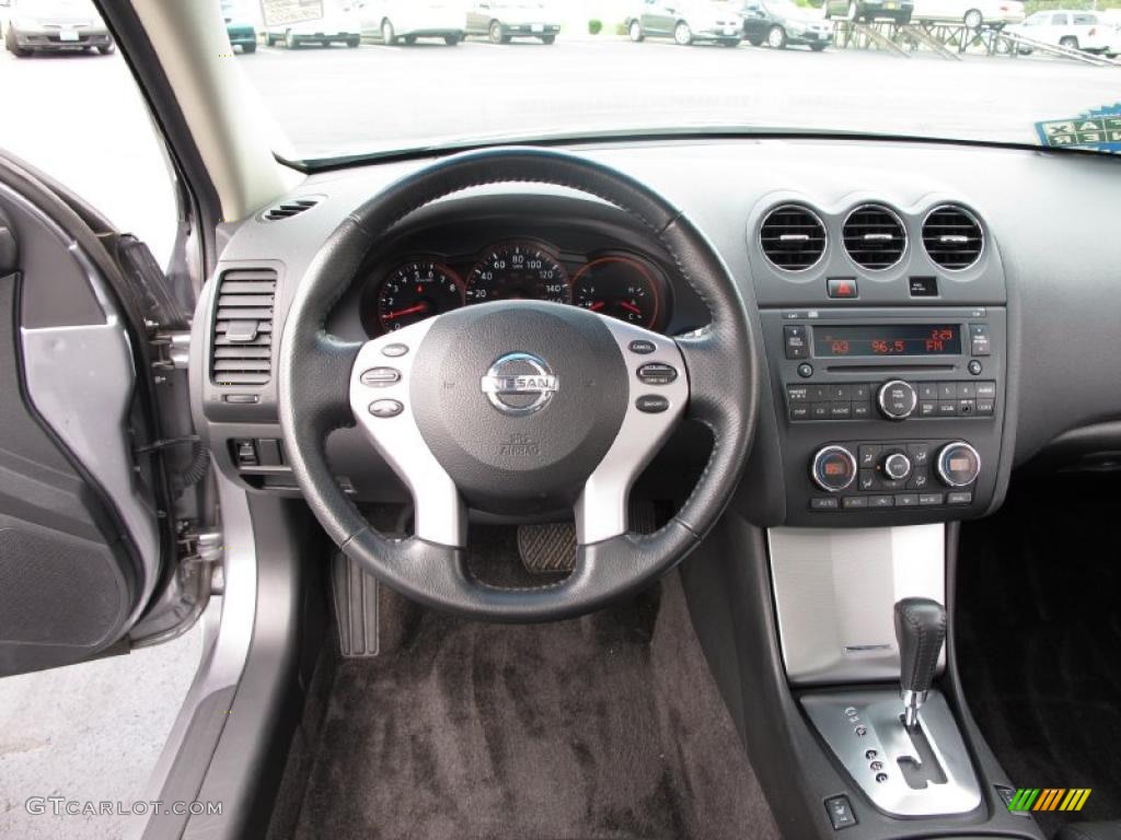 2008 Altima 2.5 SL - Precision Gray Metallic / Charcoal photo #16