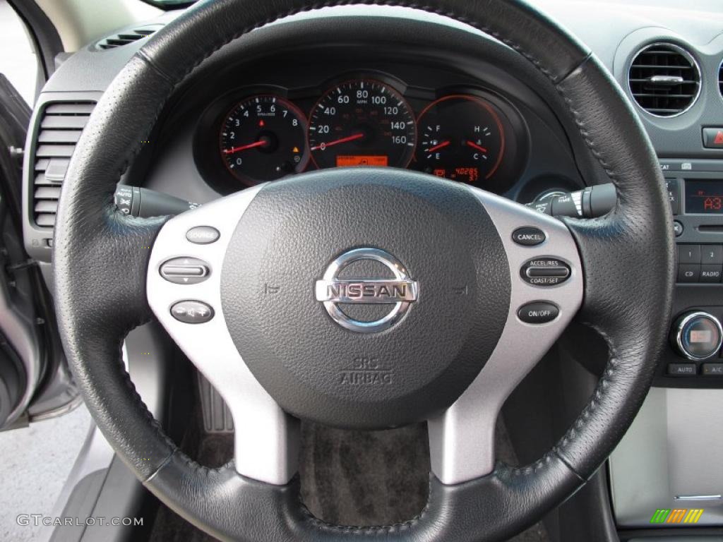 2008 Altima 2.5 SL - Precision Gray Metallic / Charcoal photo #18