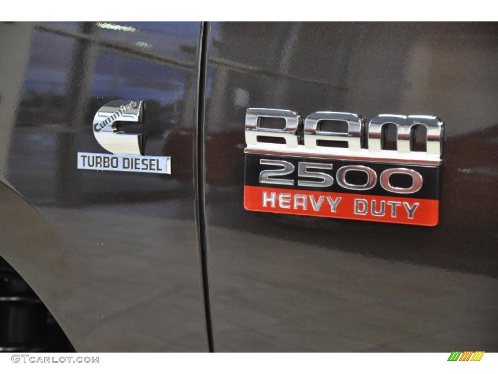 2011 Ram 2500 HD SLT Crew Cab 4x4 - Rugged Brown Pearl / Dark Slate/Medium Graystone photo #9