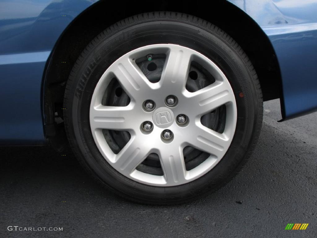 2008 Civic LX Coupe - Atomic Blue Metallic / Gray photo #22