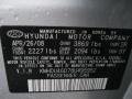 QuickSilver Metallic - Elantra GLS Sedan Photo No. 22