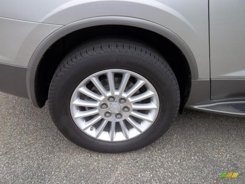 2008 Enclave CXL AWD - Platinum Metallic / Titanium/Dark Titanium photo #31