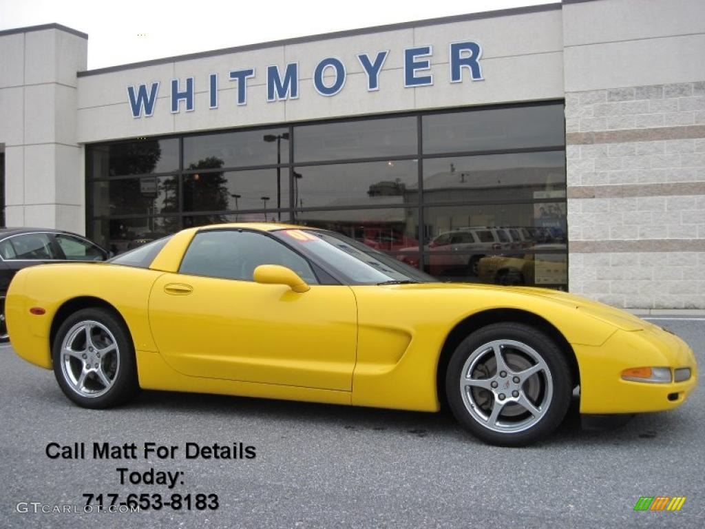 Milliennium Yellow Chevrolet Corvette