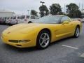 2001 Milliennium Yellow Chevrolet Corvette Coupe  photo #3