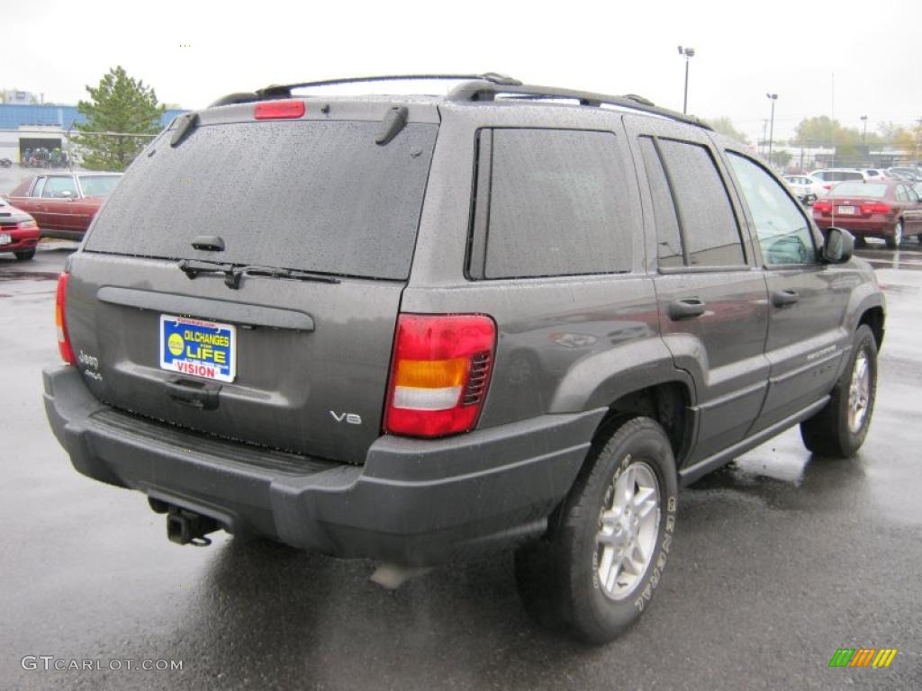 2004 Grand Cherokee Laredo 4x4 - Graphite Metallic / Dark Slate Gray photo #2
