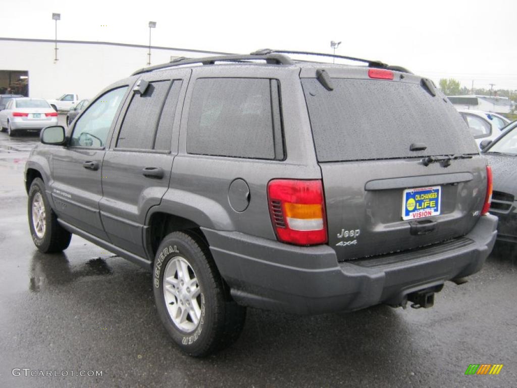 2004 Grand Cherokee Laredo 4x4 - Graphite Metallic / Dark Slate Gray photo #13