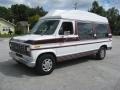 1991 White Ford E Series Van E150 Passenger Conversion  photo #3