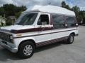 1991 White Ford E Series Van E150 Passenger Conversion  photo #5