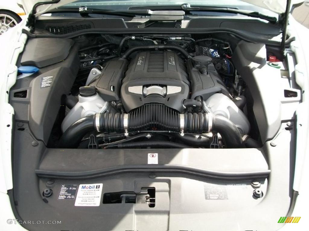 2011 Porsche Cayenne Turbo 4.8 Liter Twin-Turbocharged DFI DOHC 32-Valve VVT V8 Engine Photo #37397860
