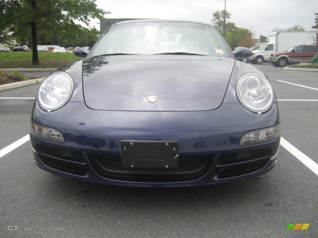 2005 911 Carrera S Coupe - Lapis Blue Metallic / Stone Grey photo #6