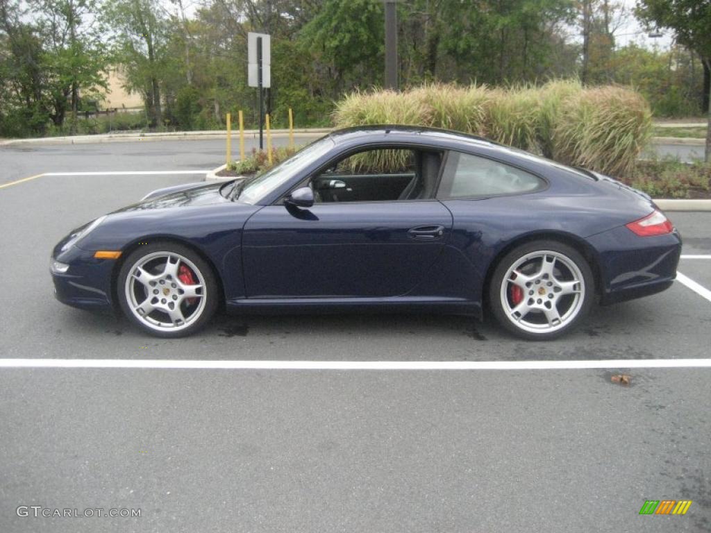 2005 911 Carrera S Coupe - Lapis Blue Metallic / Stone Grey photo #12
