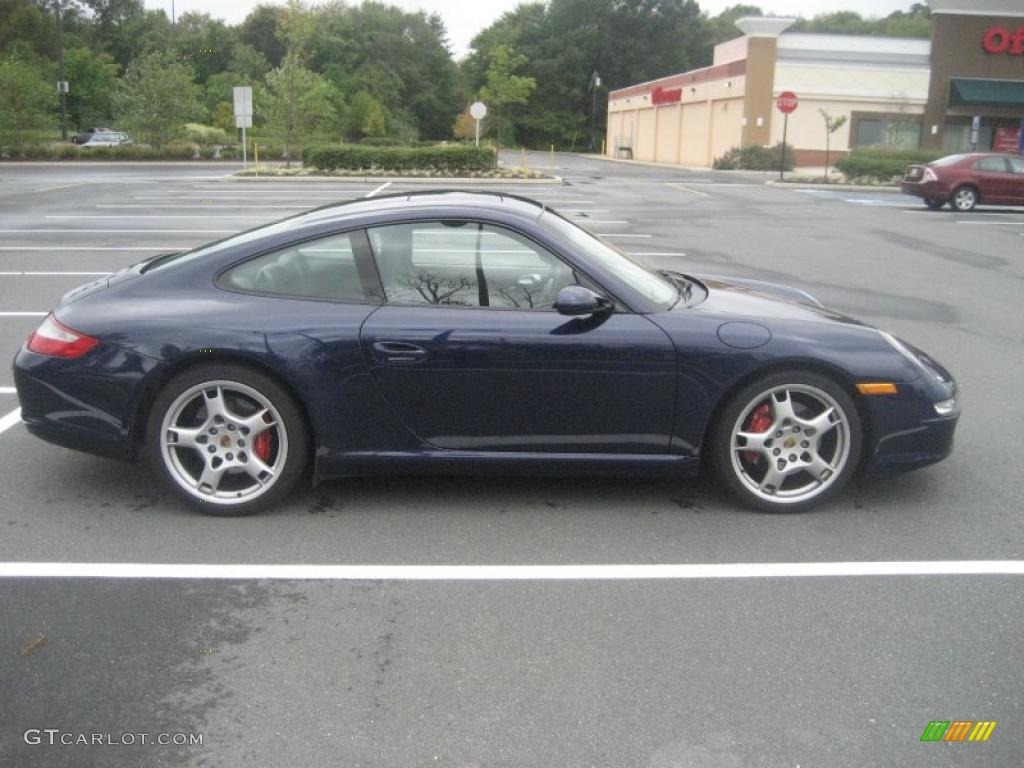 2005 911 Carrera S Coupe - Lapis Blue Metallic / Stone Grey photo #13