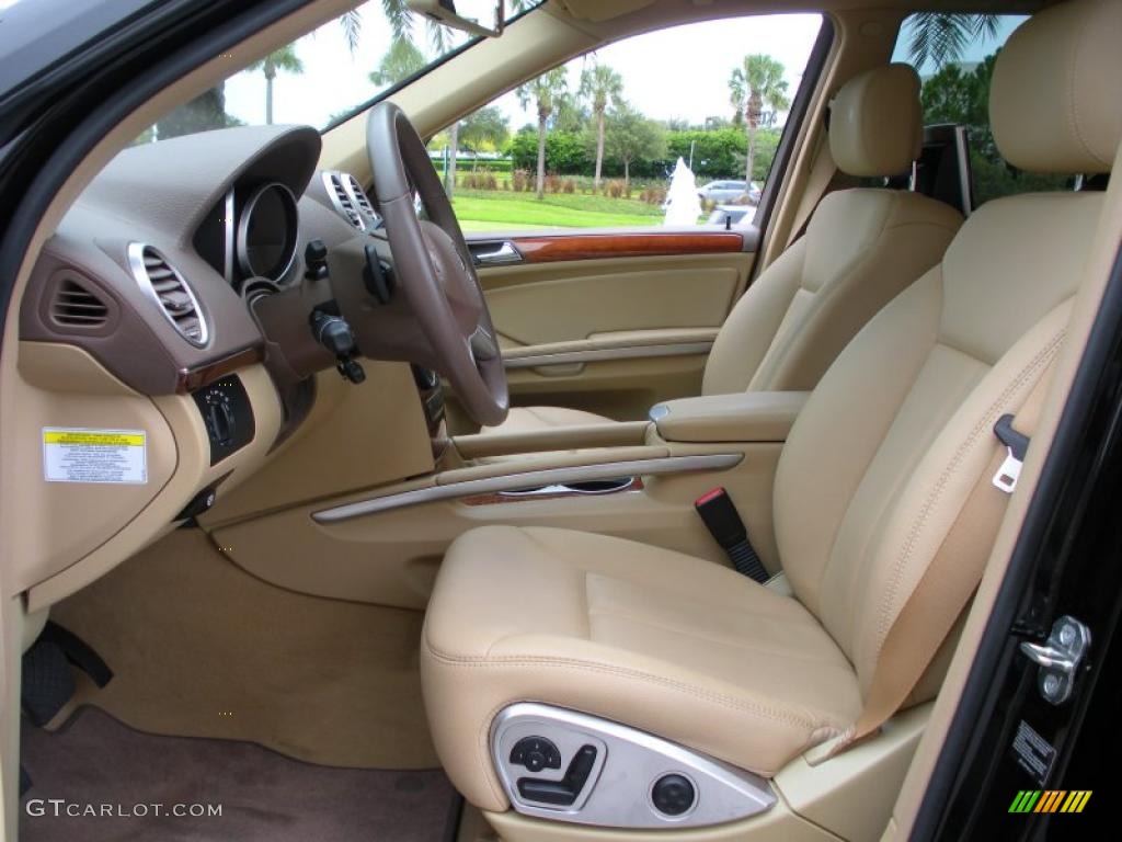 Cashmere Interior 2009 Mercedes-Benz GL 450 4Matic Photo #37401658