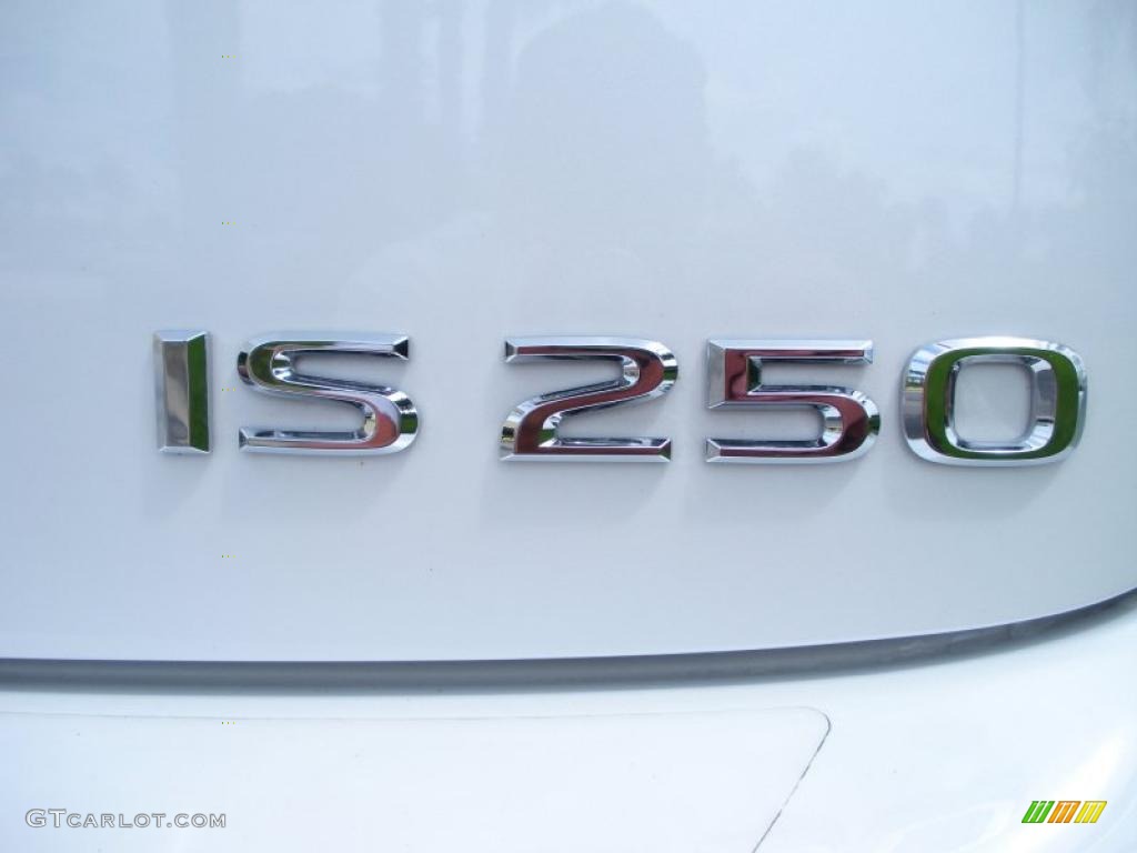 2010 Lexus IS 250 Marks and Logos Photo #37402114