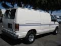 1992 Glacier White Ford E Series Van E150 Commercial  photo #3