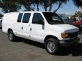Oxford White - E Series Van E350 Commercial Extended Photo No. 1