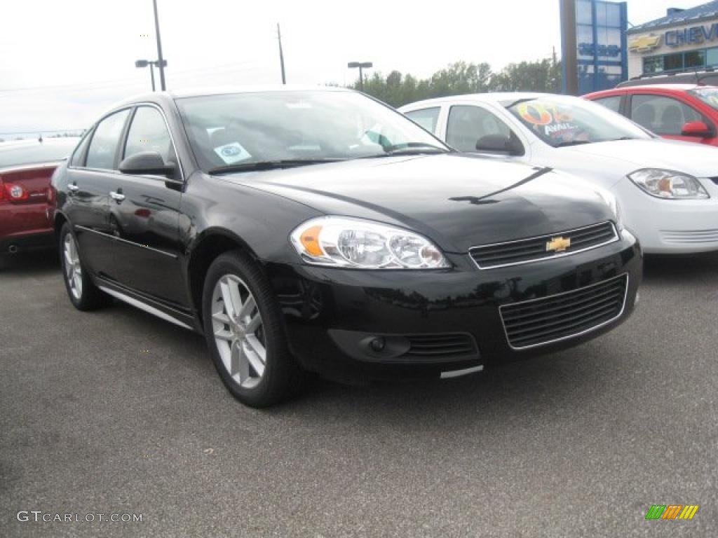 2011 Impala LTZ - Black / Ebony photo #3