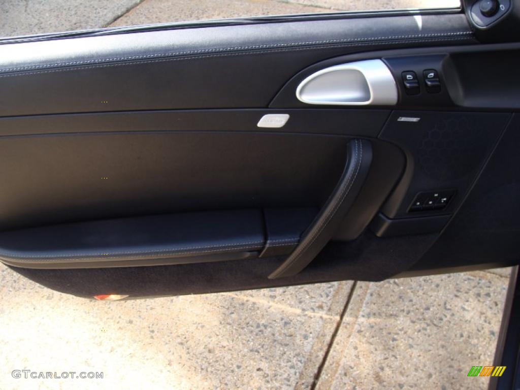 2007 911 Turbo Coupe - Slate Grey Metallic / Black photo #8