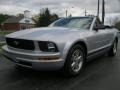2007 Tungsten Grey Metallic Ford Mustang V6 Deluxe Convertible  photo #1