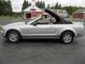 2007 Tungsten Grey Metallic Ford Mustang V6 Deluxe Convertible  photo #8