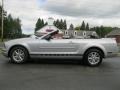 2007 Tungsten Grey Metallic Ford Mustang V6 Deluxe Convertible  photo #9