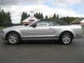 2007 Tungsten Grey Metallic Ford Mustang V6 Deluxe Convertible  photo #17
